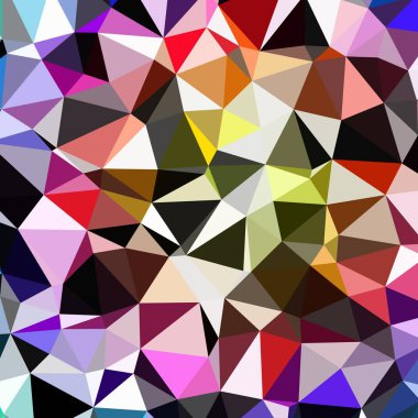 Arka plan çok renkli geometrik poligonal.
