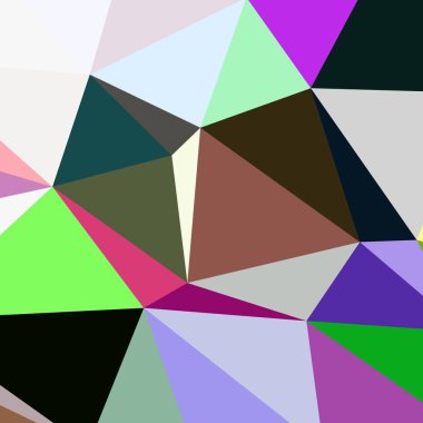 Arka plan çok renkli geometrik poligonal.