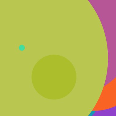 Daire geometrik zarif arka plan çok renkli desen.