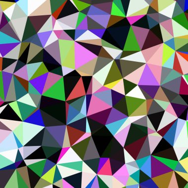 Arka plan çok renkli geometrik poligonal.