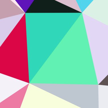 Arka plan çok renkli geometrik poligonal.