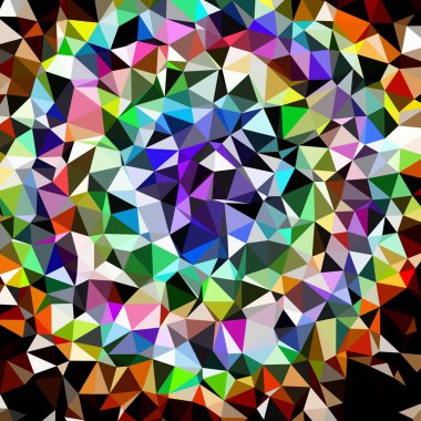 Arka plan çok renkli geometrik poligonal.