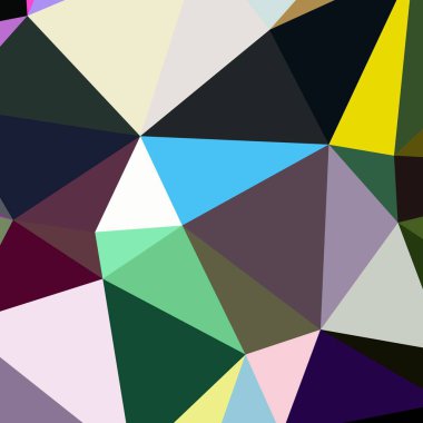 Arka plan çok renkli geometrik poligonal.