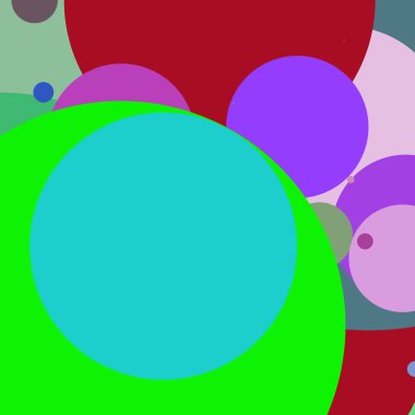 Daire geometrik yeni arka plan çok renkli desen.