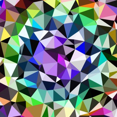 Arka plan çok renkli geometrik poligonal.