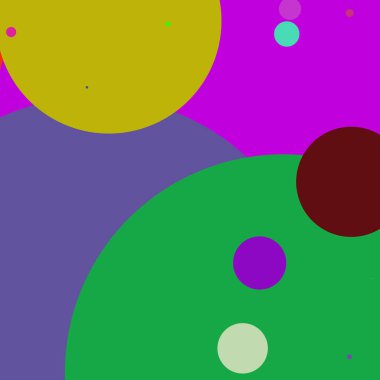 Daire geometrik güzel arka plan çok renkli desen.