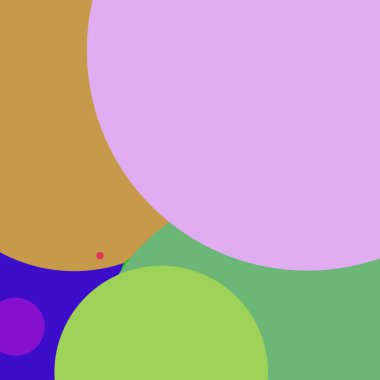 Daire geometrik zarif arka plan çok renkli desen.