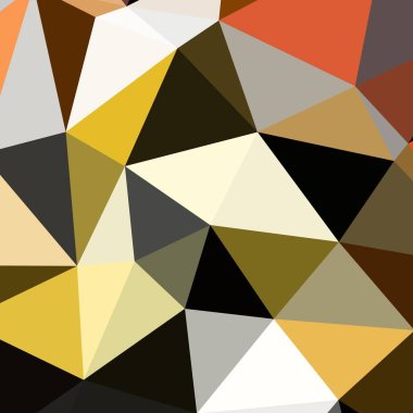 Arka plan poligonal sorunsuz üçgen renk desen.