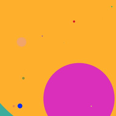 Daire geometrik büyük arka plan çok renkli desen.