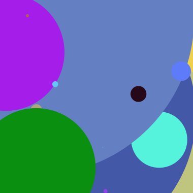 Daire geometrik yeni arka plan çok renkli desen.