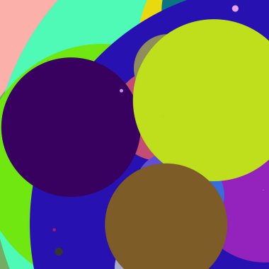 Daire geometrik zarif arka plan çok renkli desen.