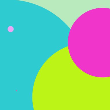 Daire geometrik güzel arka plan çok renkli desen.