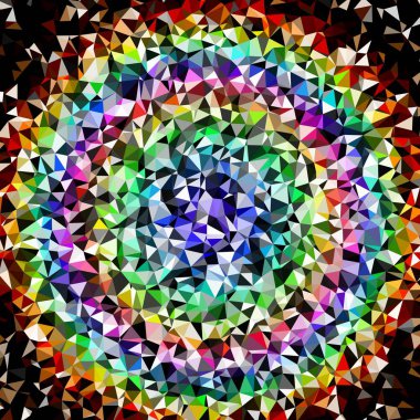 Arka plan çok renkli geometrik poligonal.
