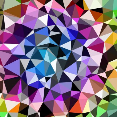 Arka plan çok renkli geometrik poligonal.