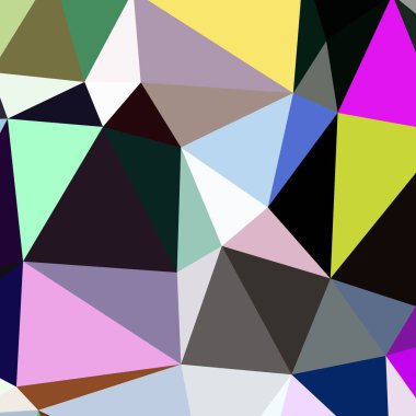 Arka plan çok renkli geometrik poligonal.