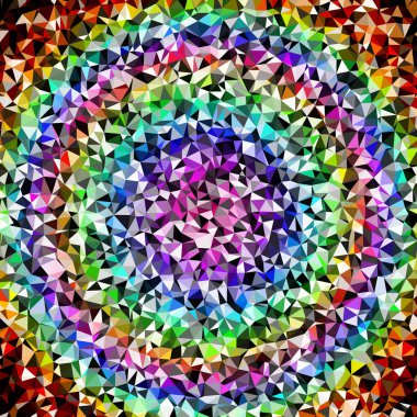 Arka plan çok renkli geometrik poligonal.