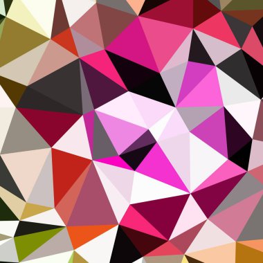 Arka plan çok renkli geometrik poligonal.