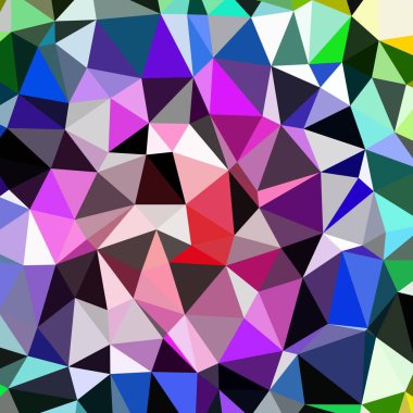 Arka plan çok renkli geometrik poligonal.