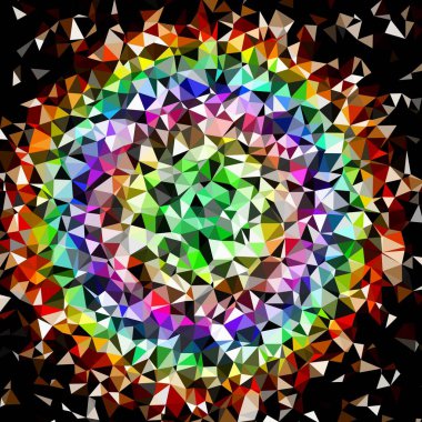 Arka plan çok renkli geometrik poligonal.