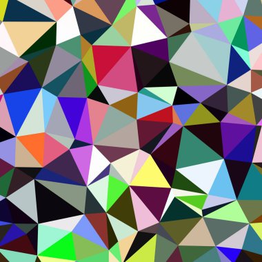 Arka plan çok renkli geometrik poligonal.