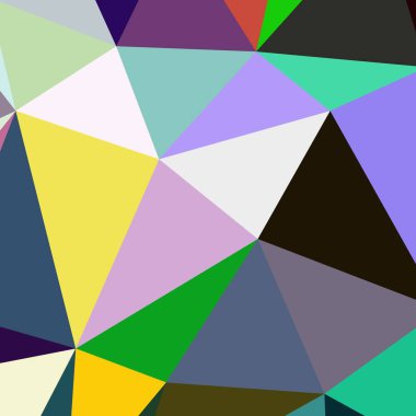 Arka plan poligonal sorunsuz üçgen renk desen.