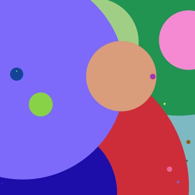 Daire geometrik güzel arka plan çok renkli desen.