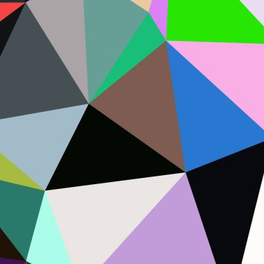 Arka plan çok renkli geometrik poligonal.