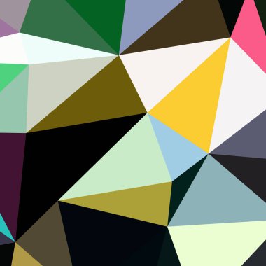 Arka plan çok renkli geometrik poligonal.