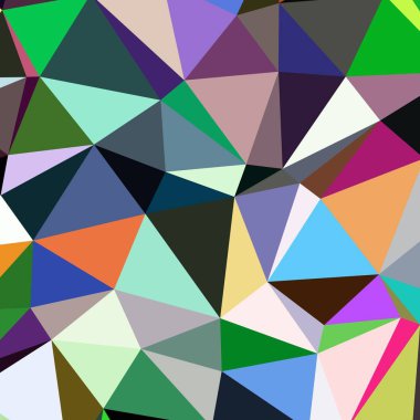 Arka plan çok renkli geometrik poligonal.