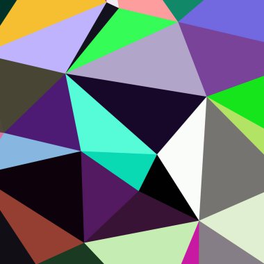 Arka plan çok renkli geometrik poligonal.