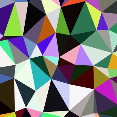 Arka plan çok renkli geometrik poligonal.