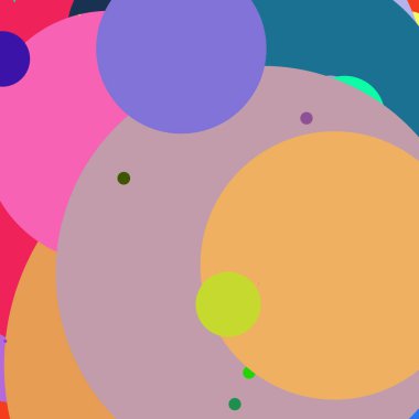 Daire geometrik güzel arka plan çok renkli desen.