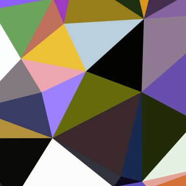 Arka plan çok renkli geometrik poligonal.