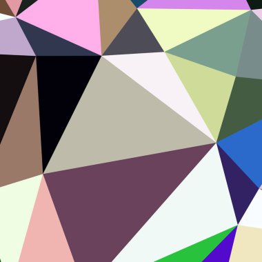 Arka plan çok renkli geometrik poligonal.