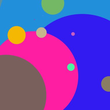 Daire geometrik güzel arka plan çok renkli desen.