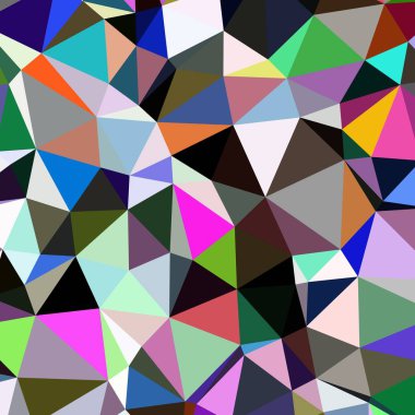 Arka plan çok renkli geometrik poligonal.