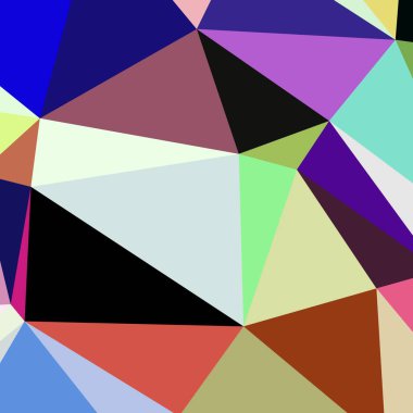 Arka plan çok renkli geometrik poligonal.