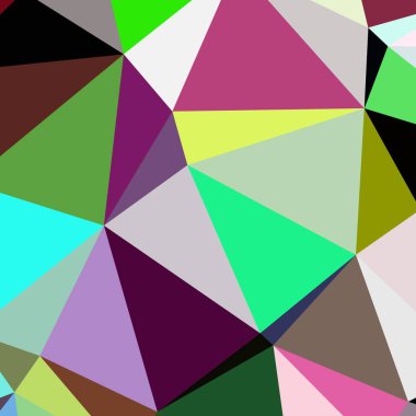 Arka plan çok renkli geometrik poligonal.