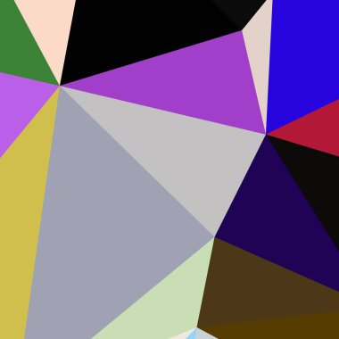 Arka plan çok renkli geometrik poligonal.