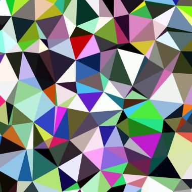 Arka plan çok renkli geometrik poligonal.