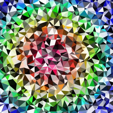 Harika geomeric soyut poligonal mozaik. Üçgen düşük poli arka plan. Çokgenler ile soyut geometrik arka plan. Bir üçgen oluşur origami tarzı desen