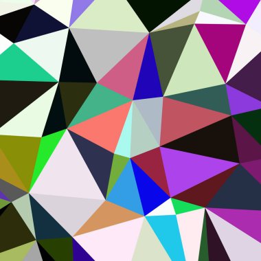 Arka plan çok renkli geometrik poligonal.