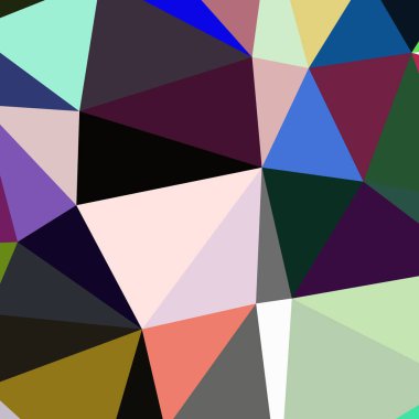 Arka plan çok renkli geometrik poligonal.