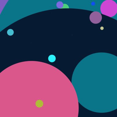 Daire geometrik büyük arka plan çok renkli desen.