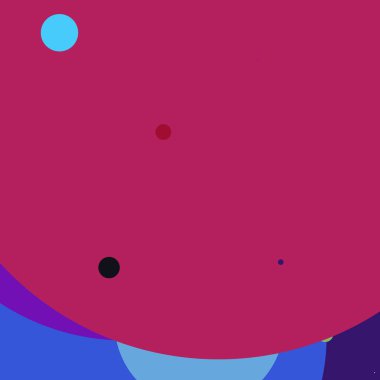 Daire geometrik güzel arka plan çok renkli desen.