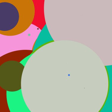 Daire geometrik güzel arka plan çok renkli desen.