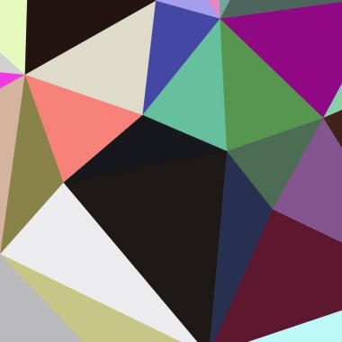 Arka plan çok renkli geometrik poligonal.