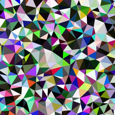 Arka plan poligonal sorunsuz üçgen renk desen.