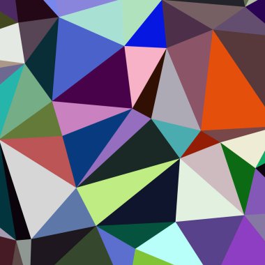 Arka plan çok renkli geometrik poligonal.