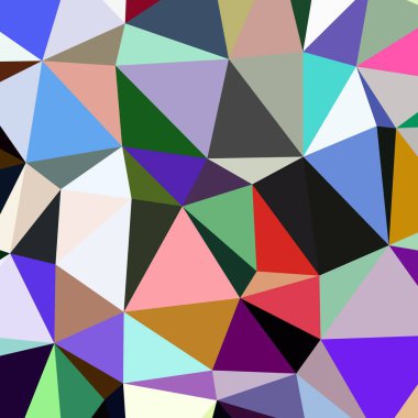 Arka plan çok renkli geometrik poligonal.